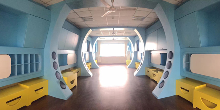 Interior theme of aircraft cabin